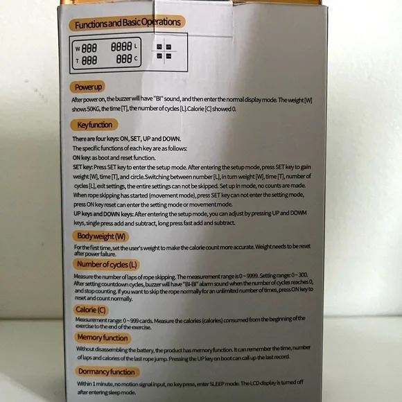 Electronic  Counting Skipping Rope - Picture 2 of 2